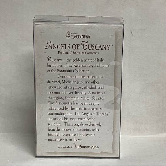 Fontanini Bianca Angels Of Tuscany #59511 Christmas Nativity 2002 Made In Italy - Picture 3 of 6